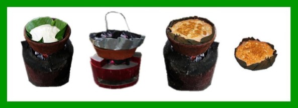 Clay/ceramic bibingka stove or oven